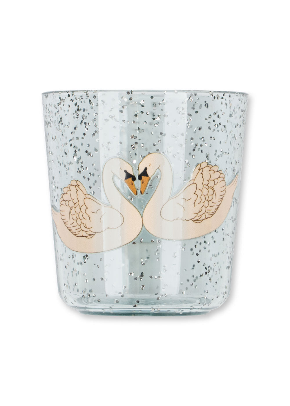 Konges Sløjd Sparkly Dinner Set - Swan Blue