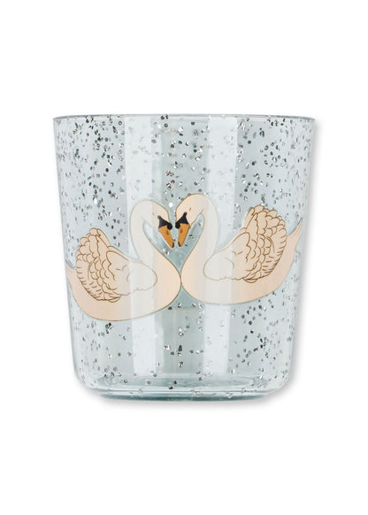 Konges Sløjd Sparkly Dinner Set - Swan Blue