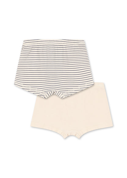 Konges Sløjd Basic 2 Pack Boy Boxers Gots - Blue Stripe