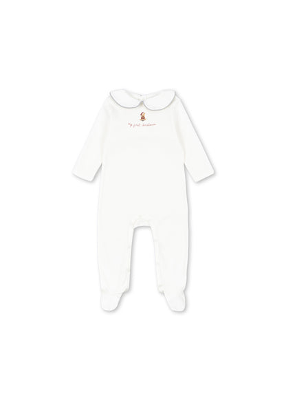 Konges Sløjd My First Christmas Onesie Gots - Optic White