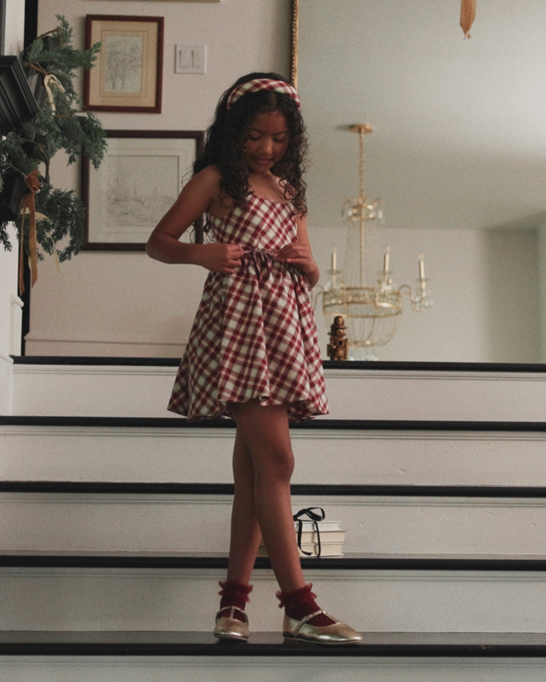 Noralee Betsy Dress - Holiday Tartan