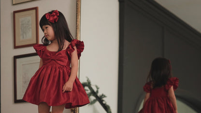 Noralee Madeline Dress - Ruby