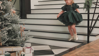 Noralee Sofia Dress - Green Shimmer