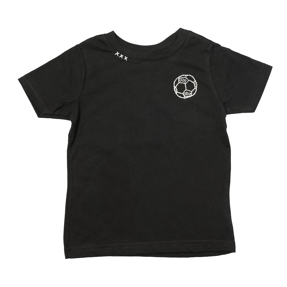 Sweet Olive Street Soccer Ball Tee - Black