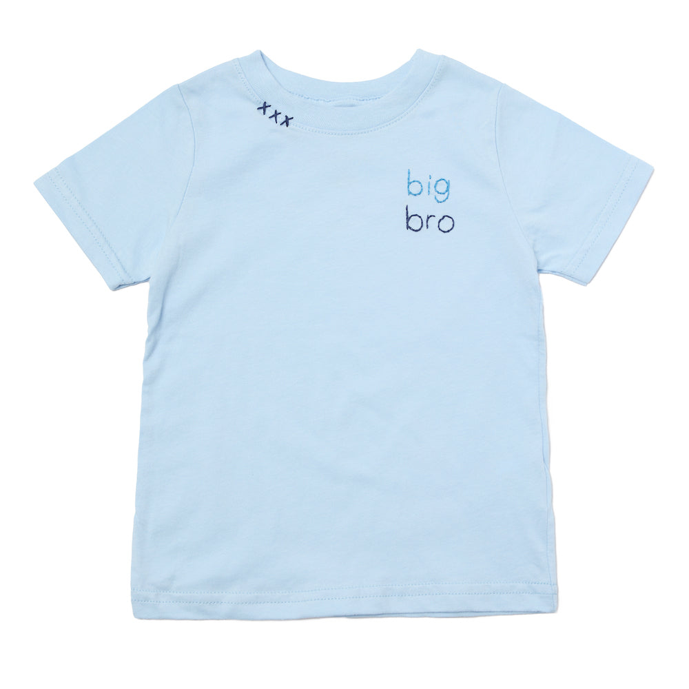 Sweet Olive Street Big Bro Tee - Light Blue