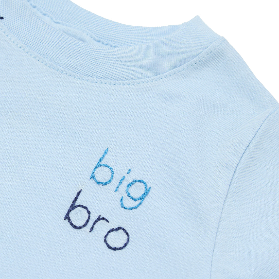 Sweet Olive Street Big Bro Tee - Light Blue