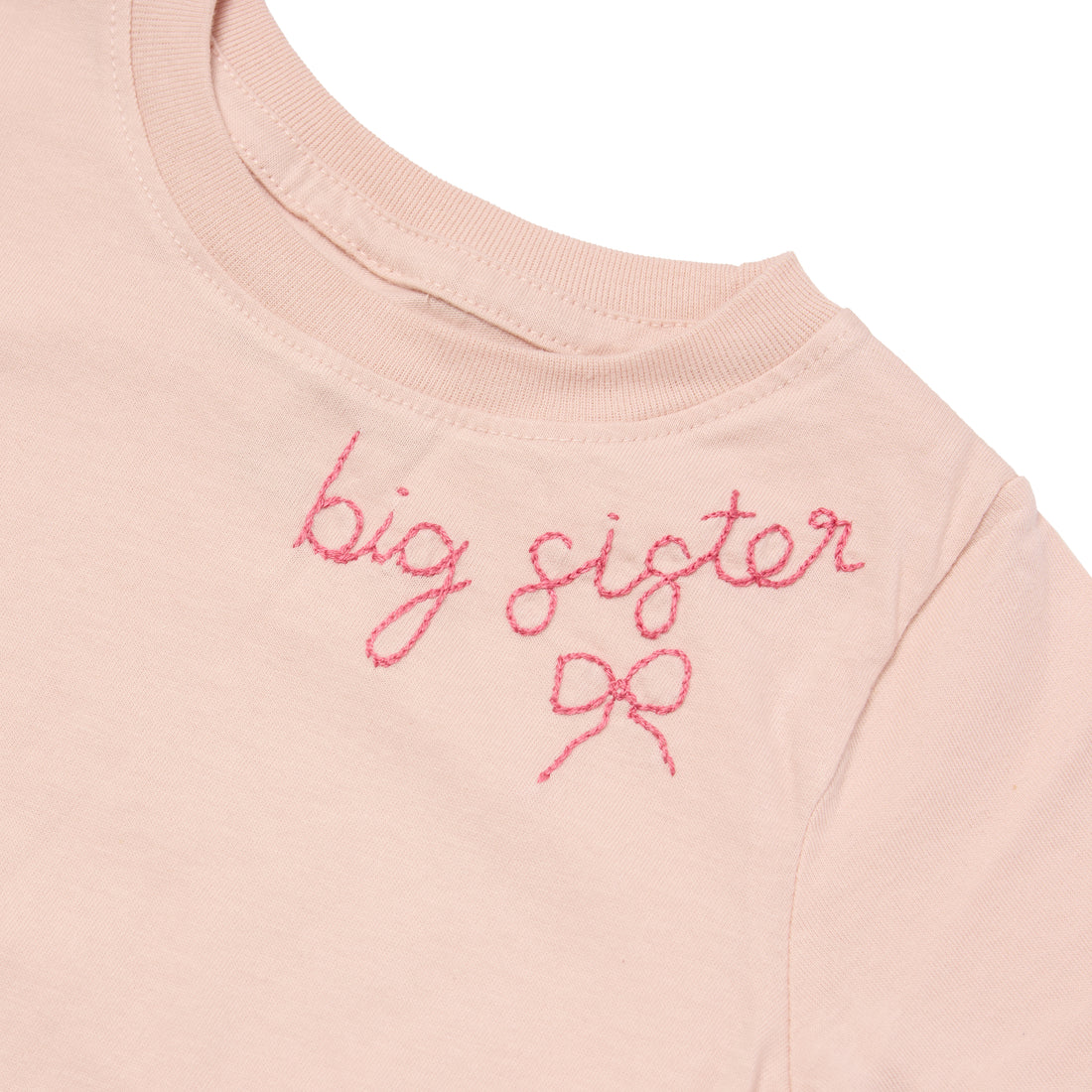 Sweet Olive Street Big Sister Tee - Blush