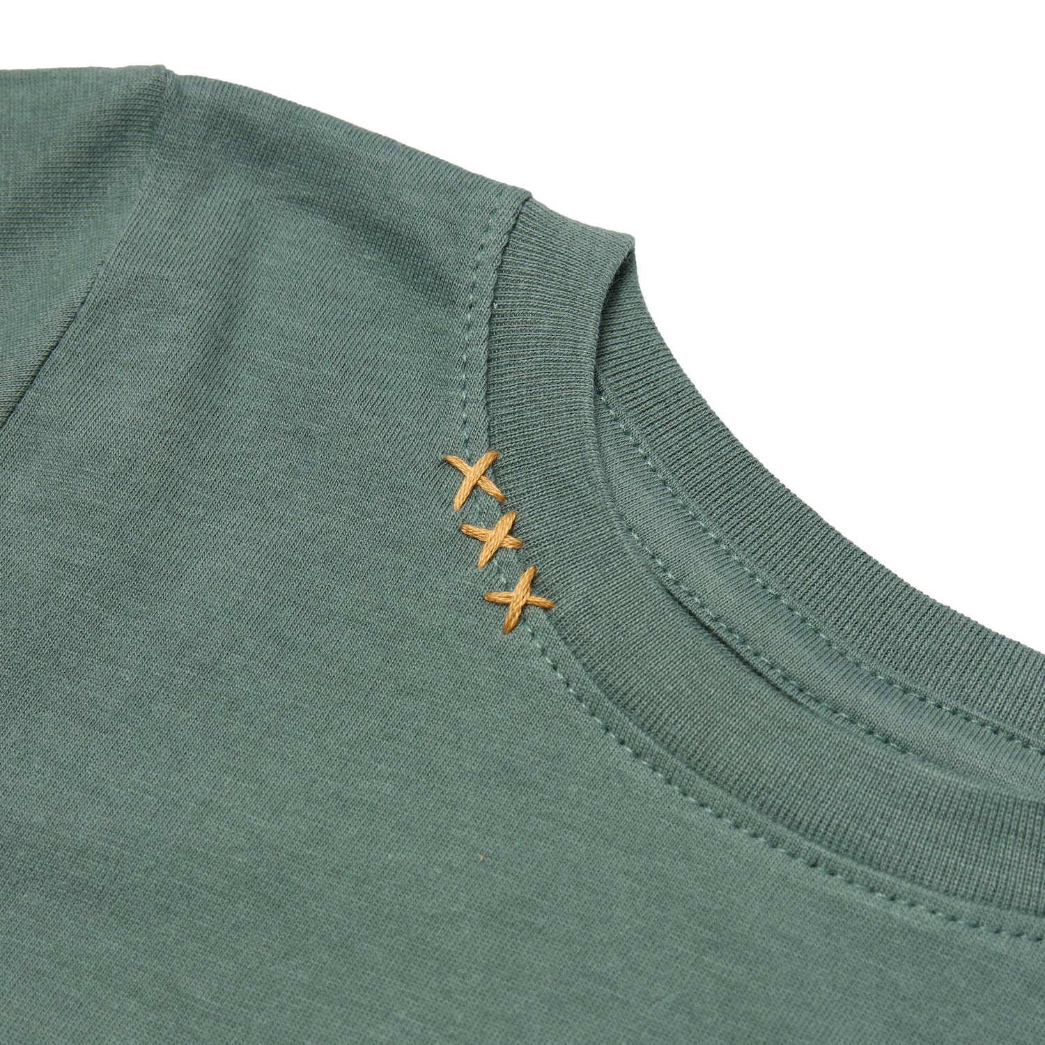 Sweet Olive Street  Camping Tee - Basil Green
