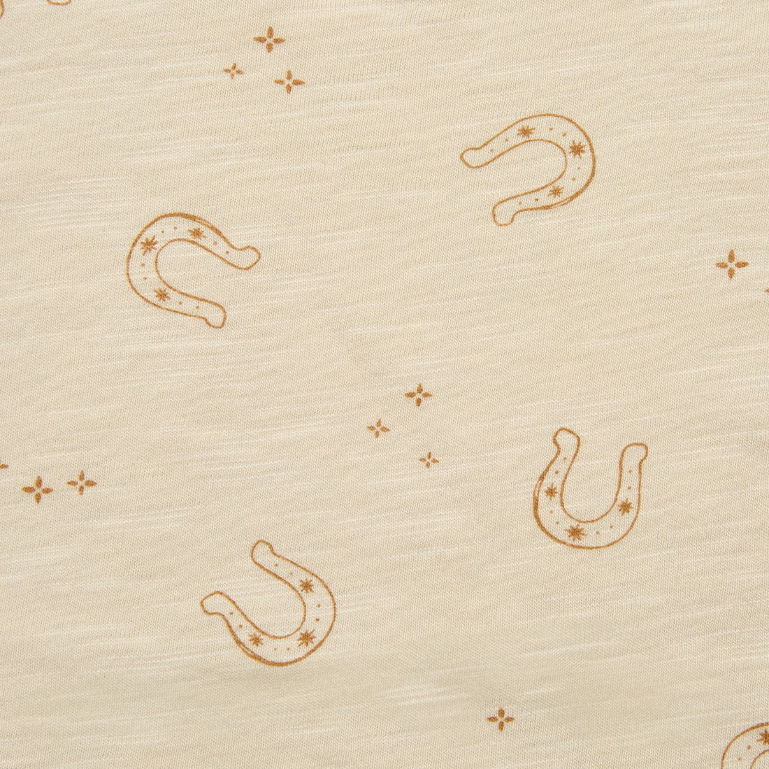 Rylee + Cru Swing Dress - Horseshoes/Natural