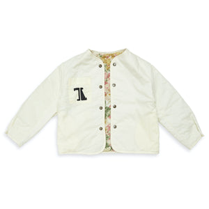 The Animals Observatory Starling Kids Jacket - BA White