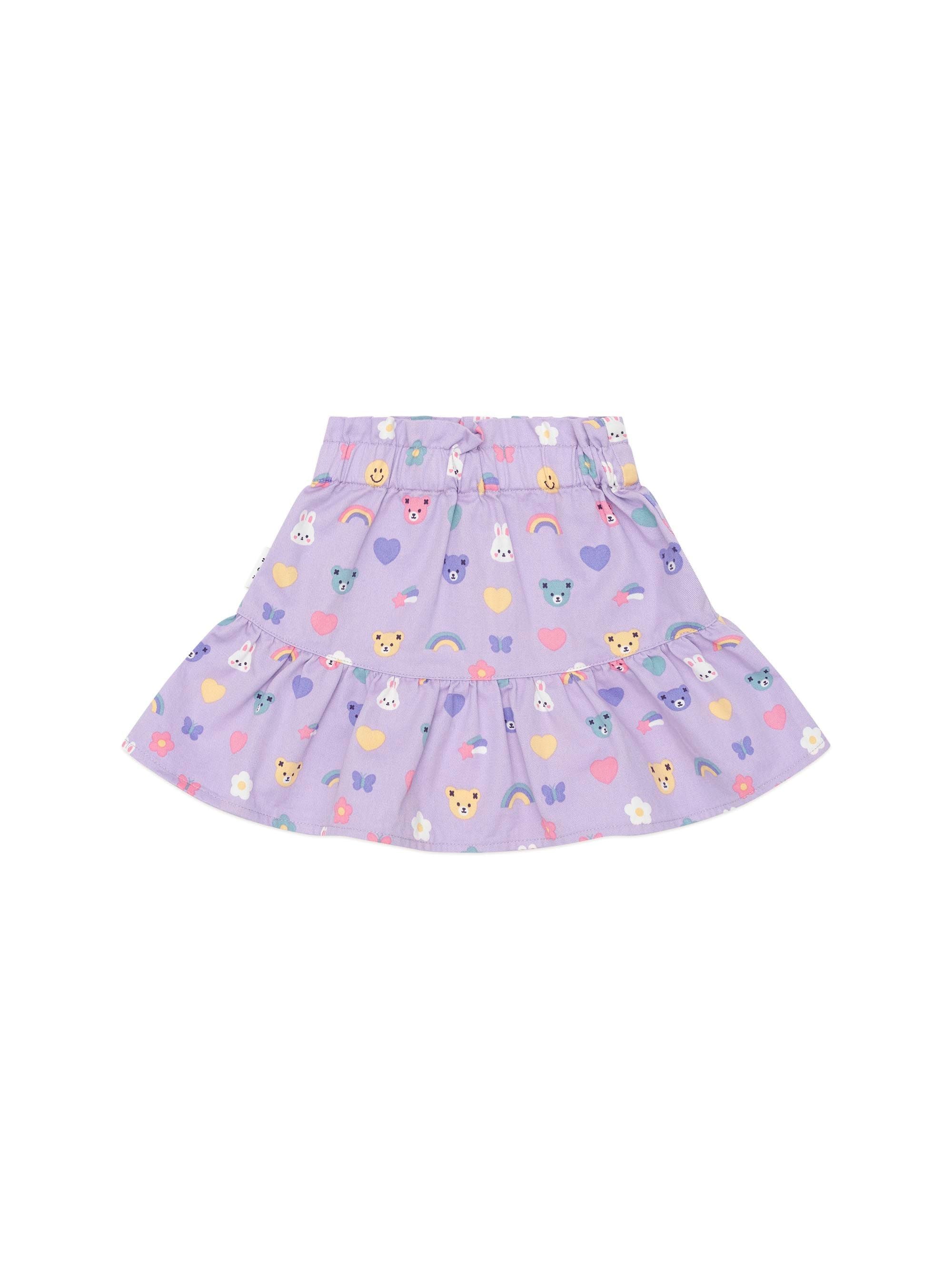 Huxbaby Hux Emoji Frill Skirt - Orchid
