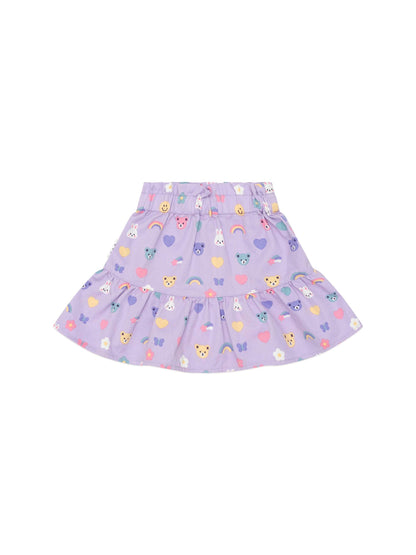 Huxbaby Hux Emoji Frill Skirt - Orchid