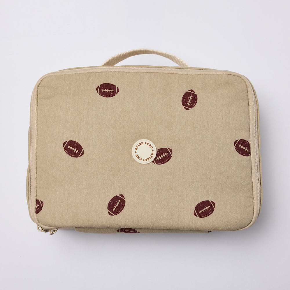 Rylee + Cru Lunch Bag - Footballs