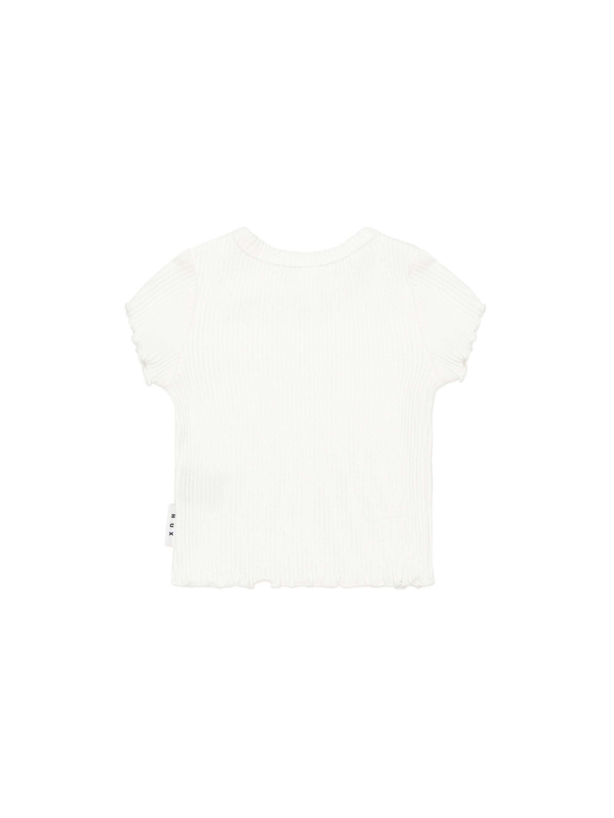 Huxbaby Almond Milk Rib Tee - Almond Milk