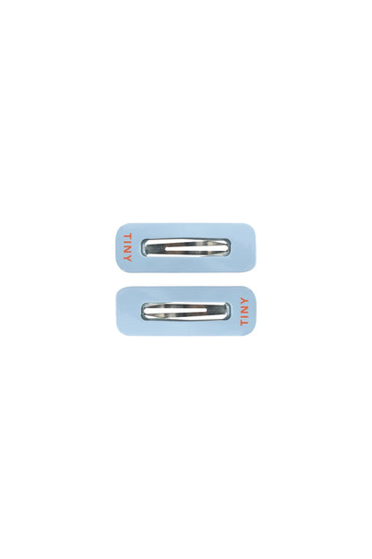 Tiny Cottons Tiny Hair Clips Set - Dusty Blue