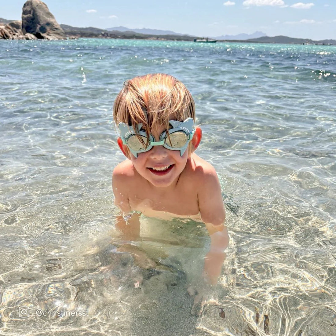 Sunny Life Mini Swim Goggles - Salty The Shark