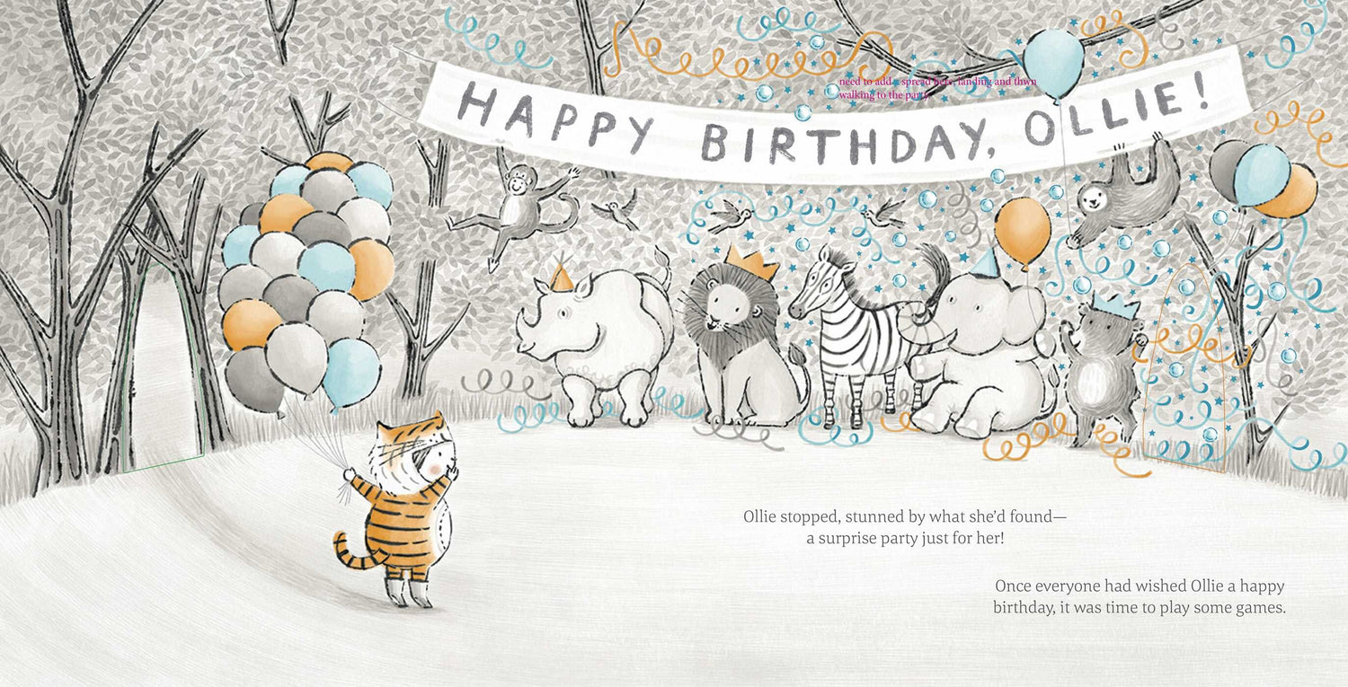 The Little Tiger Book - Birthday
