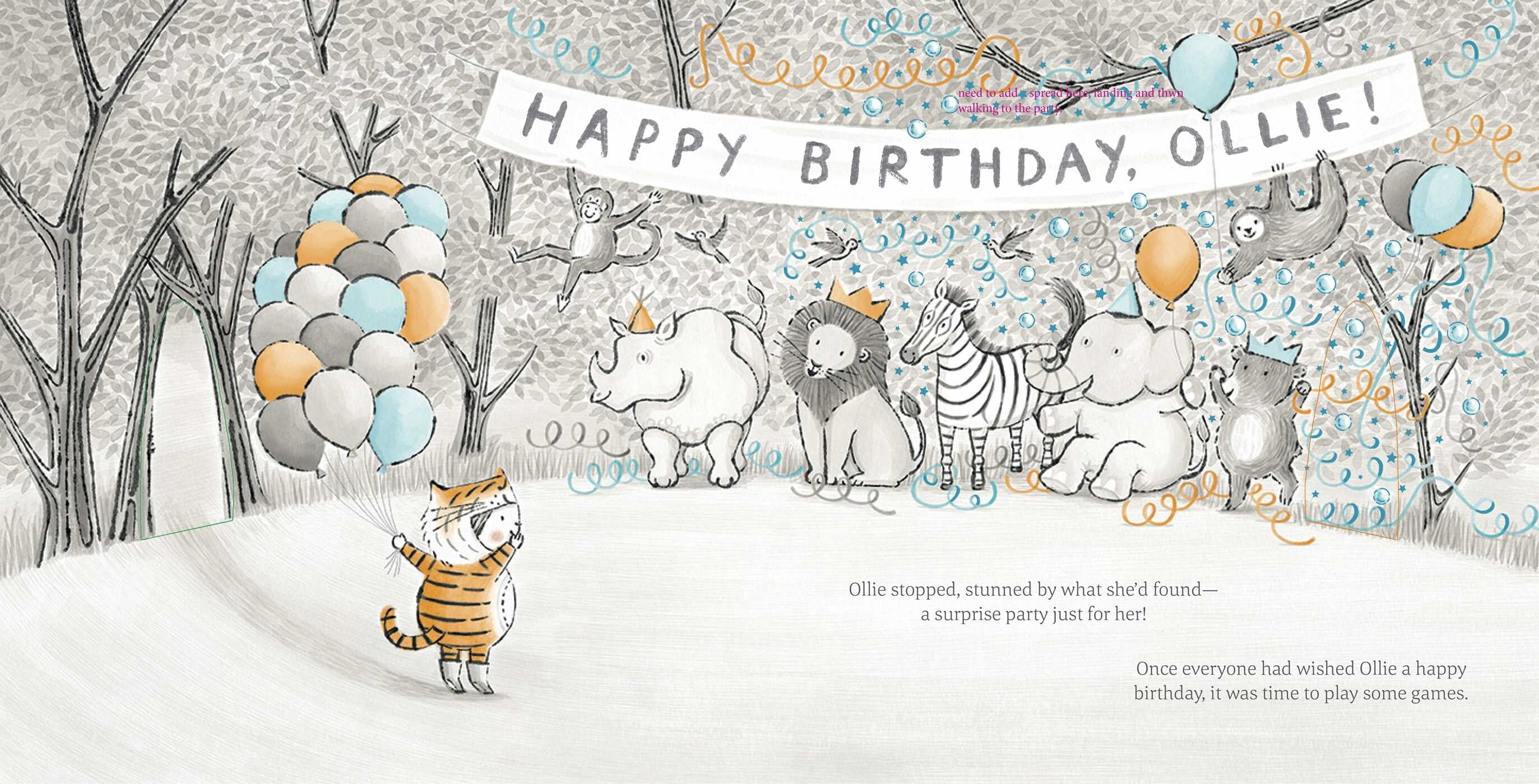 The Little Tiger Book - Birthday