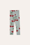 The Campamento Cherries Kids Leggings - Blue