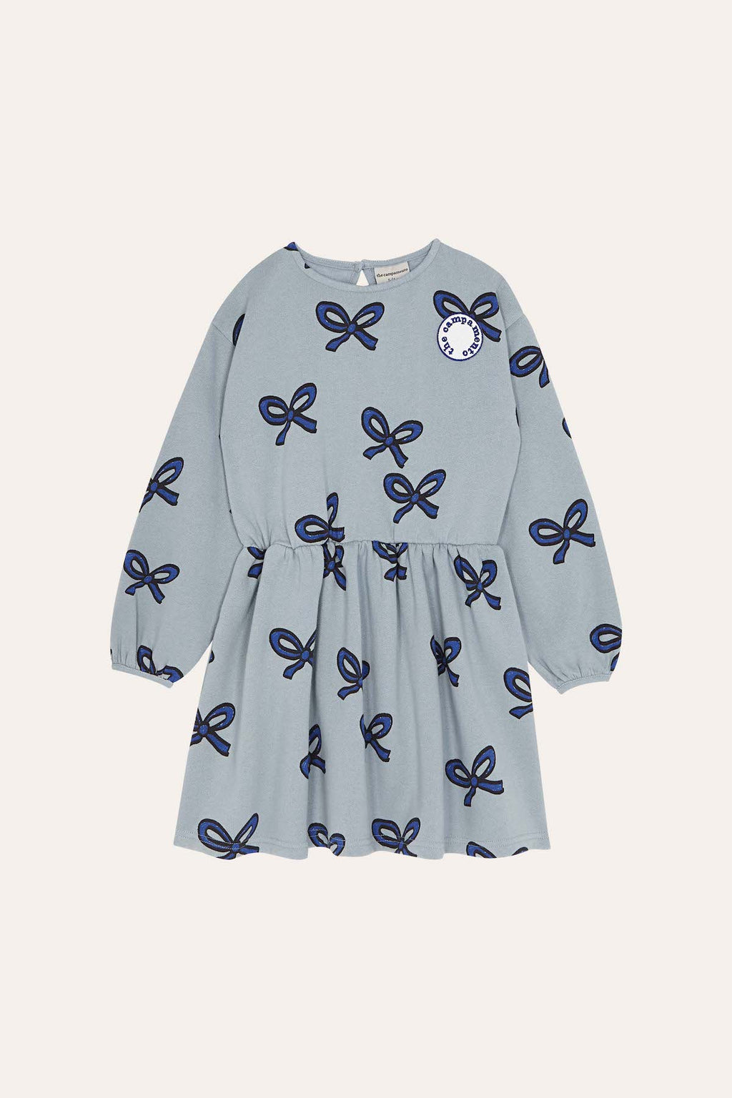 The Campamento Kid Bow Sweatshirt - Blue – Macaroni Kids