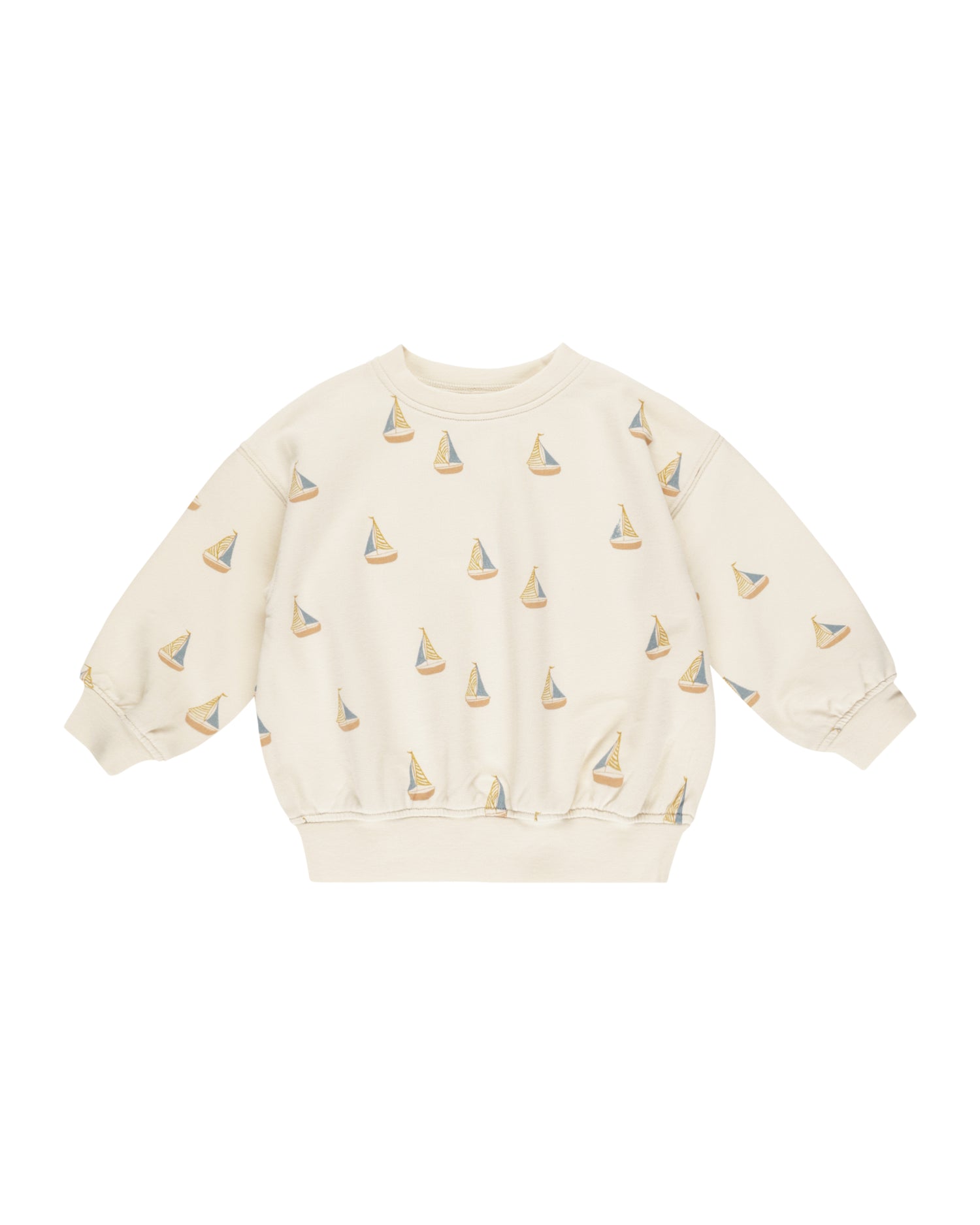 Rylee + Cru Sweatshirt - Sailboats