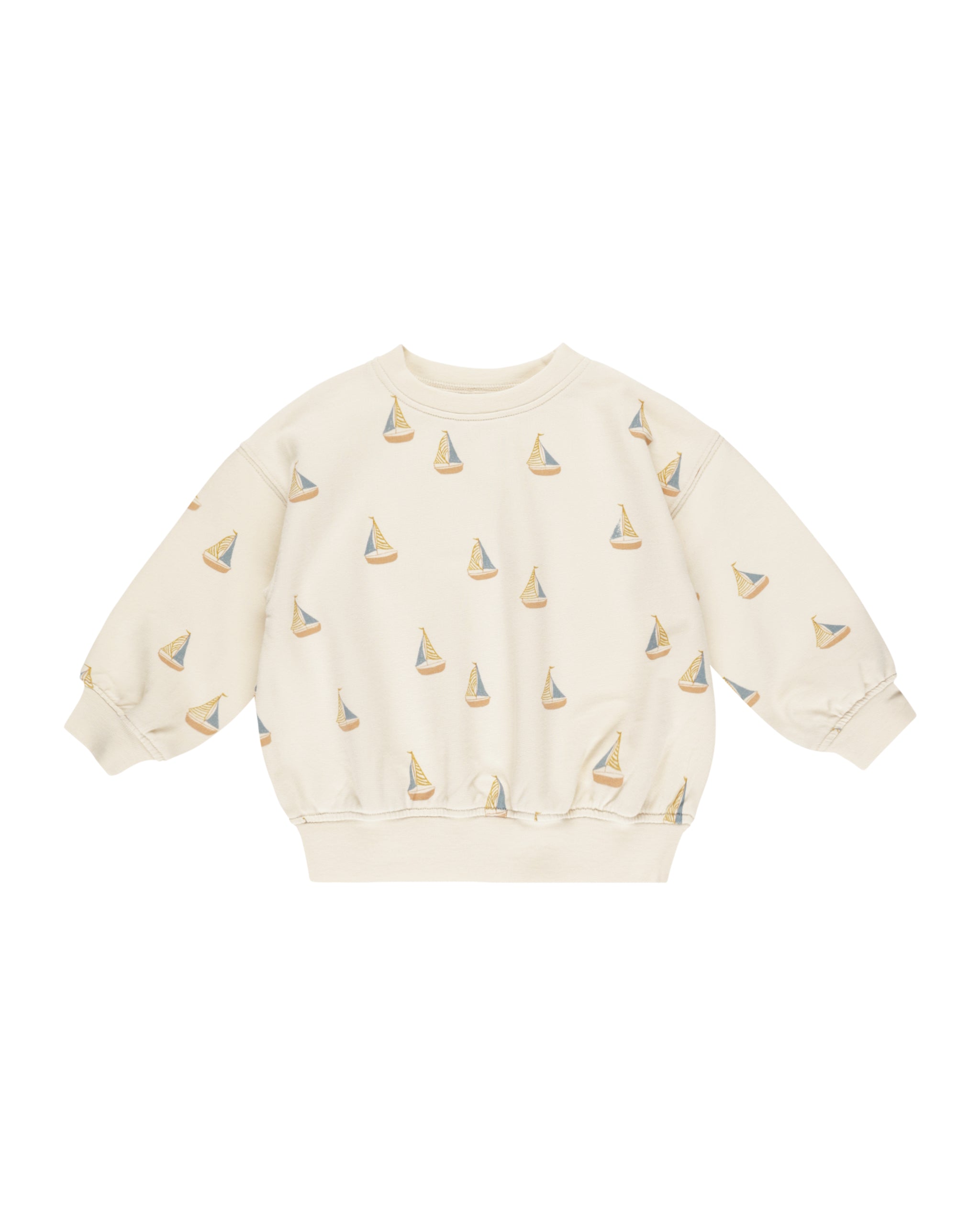 Rylee + Cru Sweatshirt - Sailboats