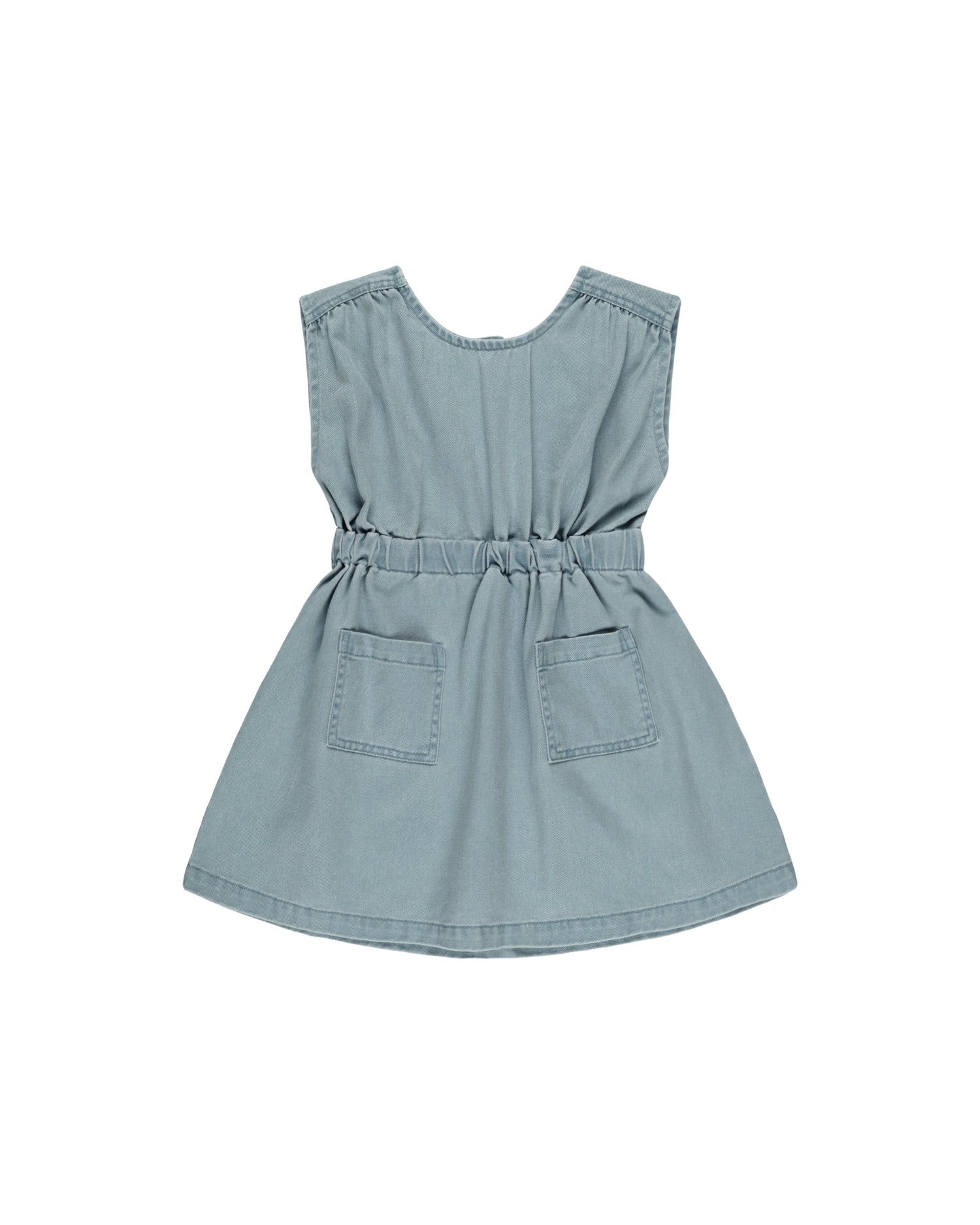 Rylee + Cru Denim Mini Dress - Ocean
