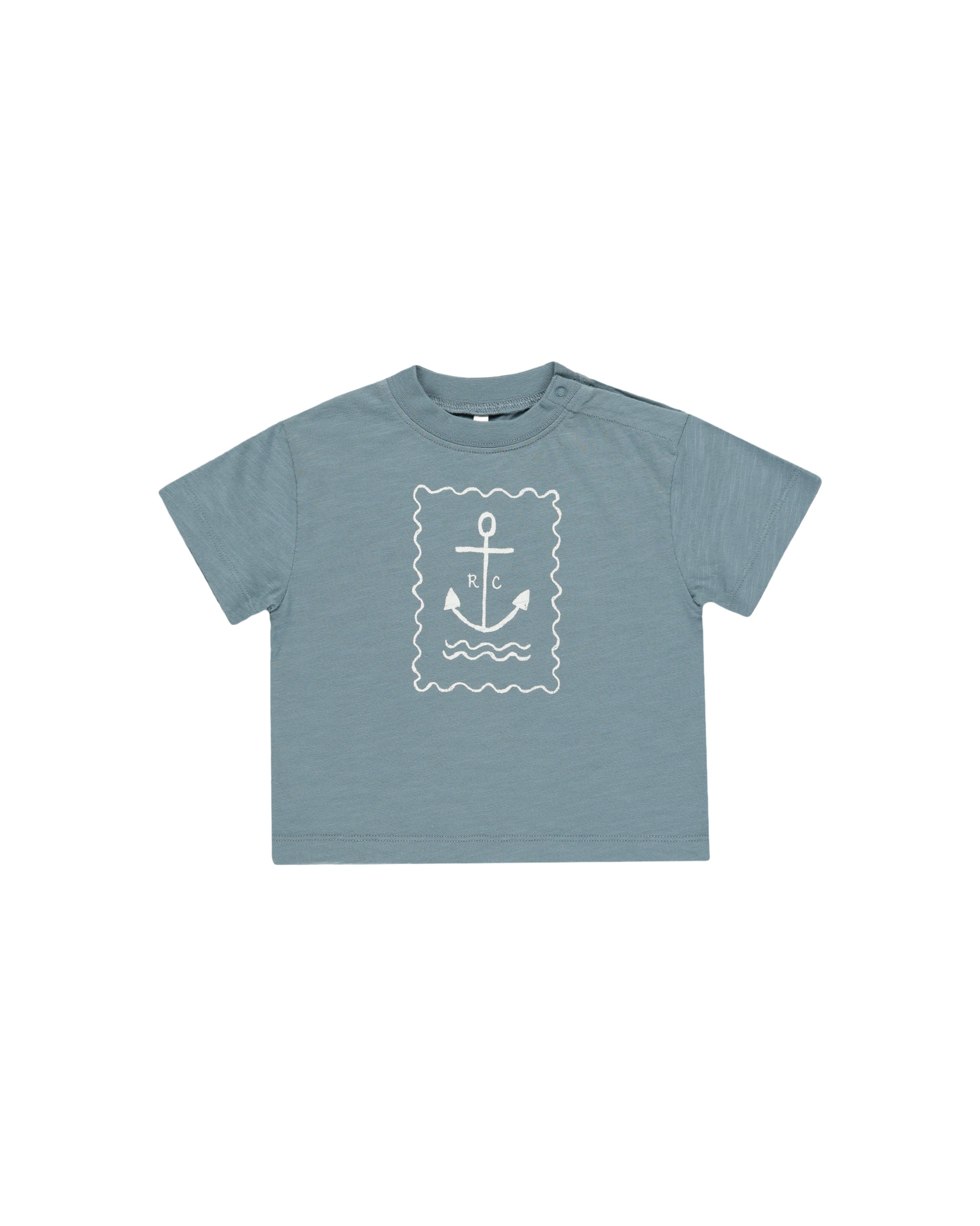 Rylee + Cru Relaxed Tee - Anchor