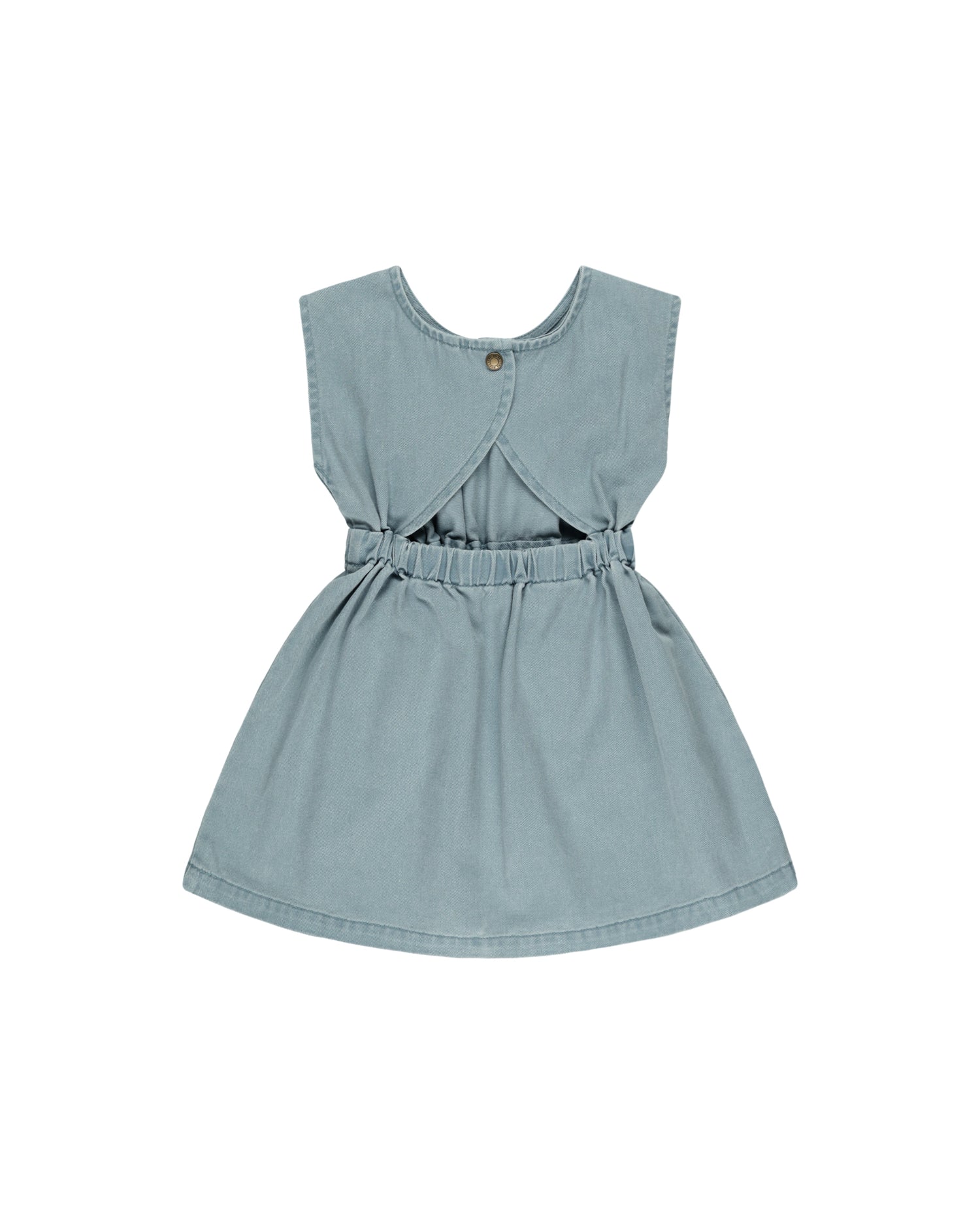 Rylee + Cru Denim Mini Dress - Ocean