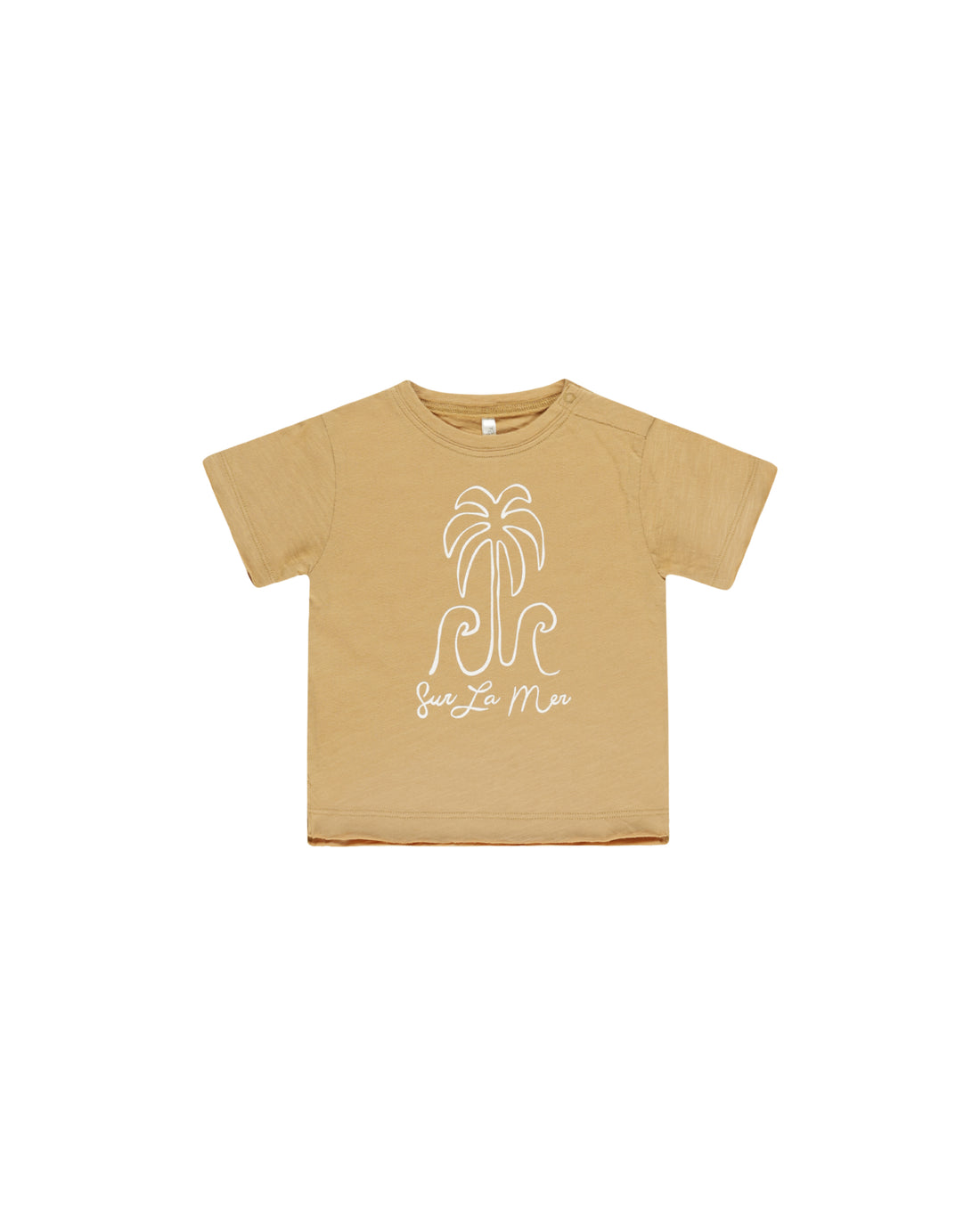 Rylee + Cru Raw Edge Tee - Sur La Mer