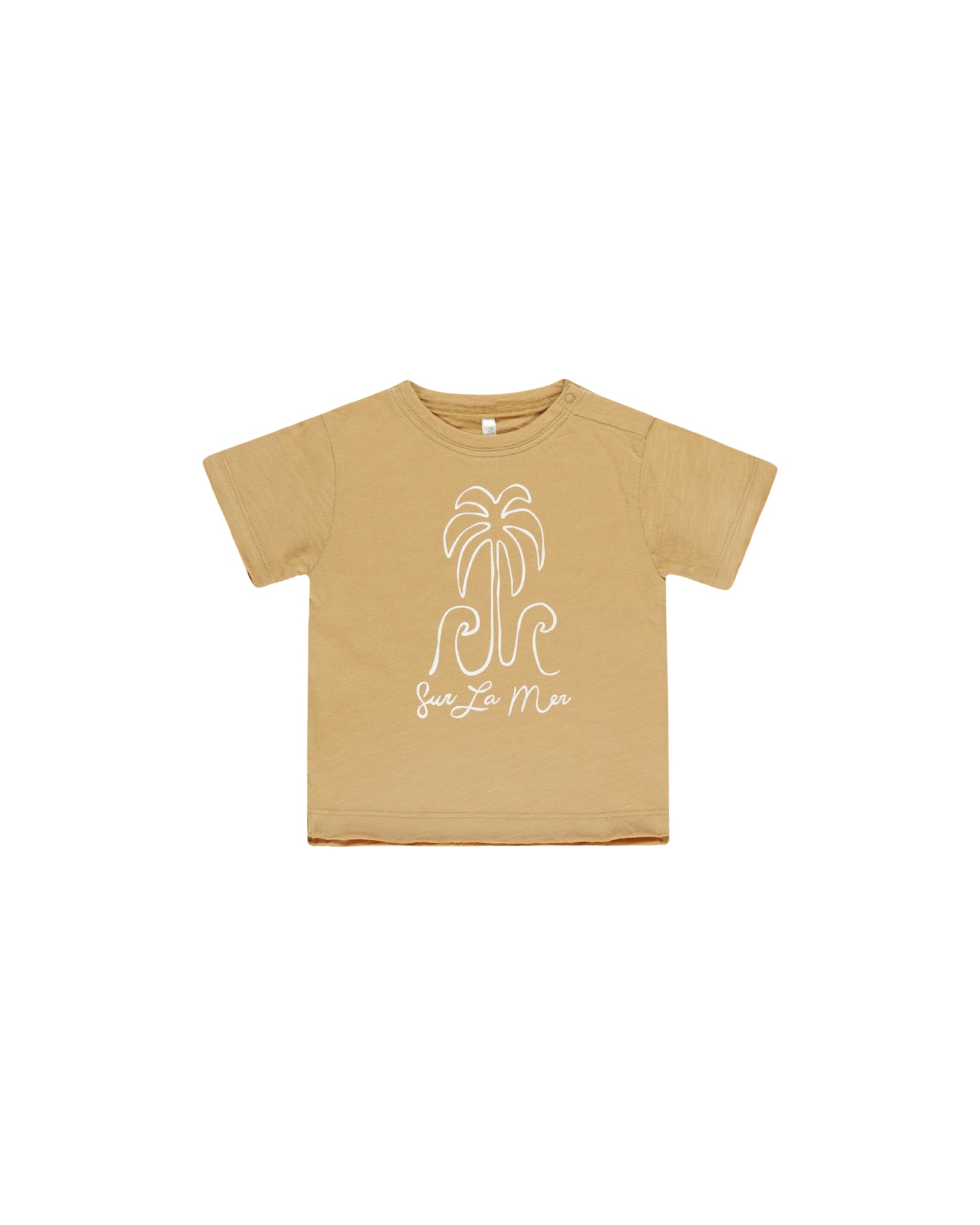 Rylee + Cru Raw Edge Tee - Sur La Mer