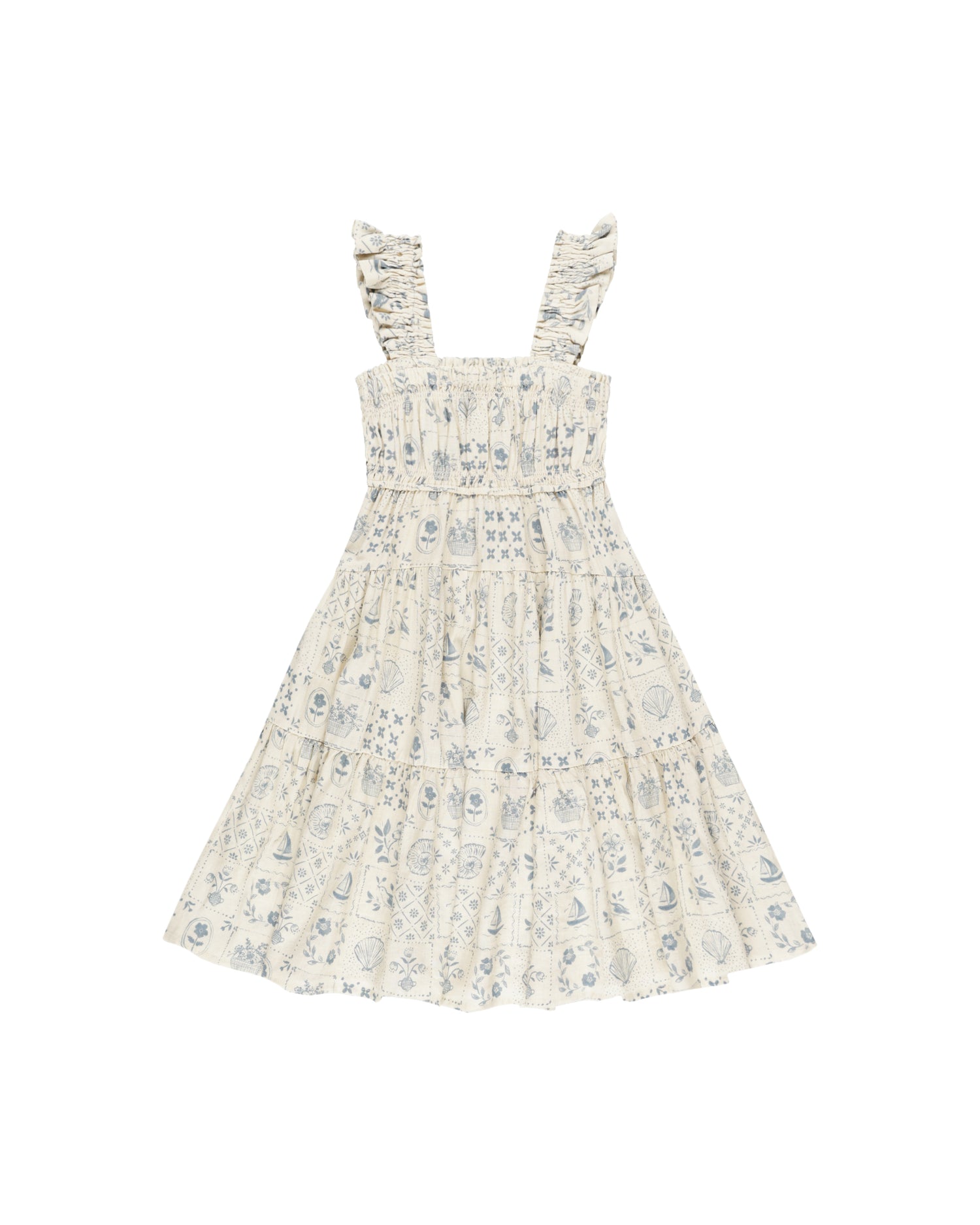 Rylee + Cru Josie Dress - Tile