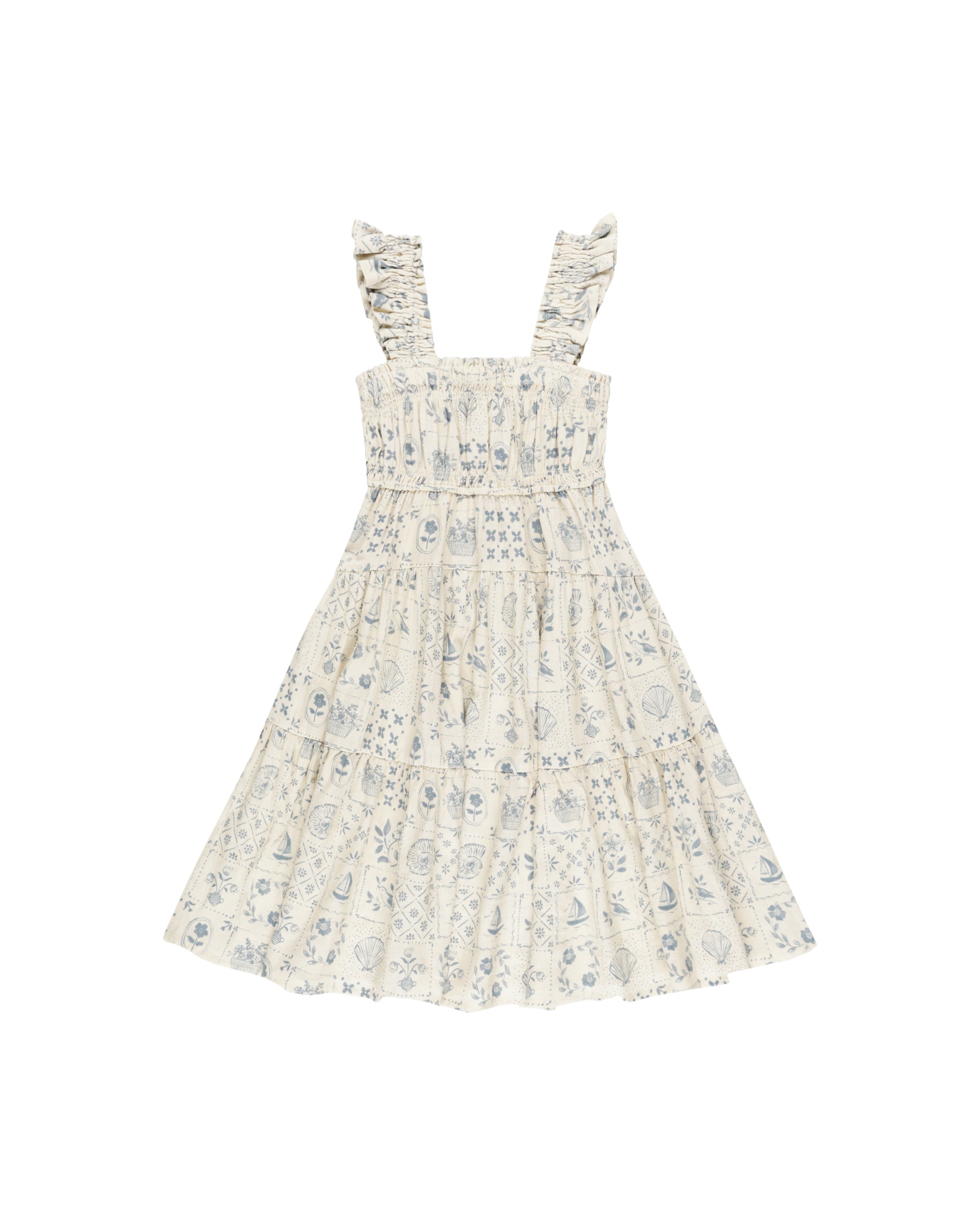 Rylee + Cru Josie Dress - Tile