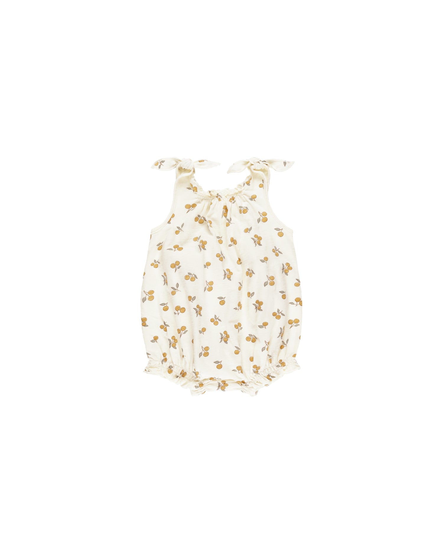 Rylee + Cru Shoulder Tie Bubble - Oranges