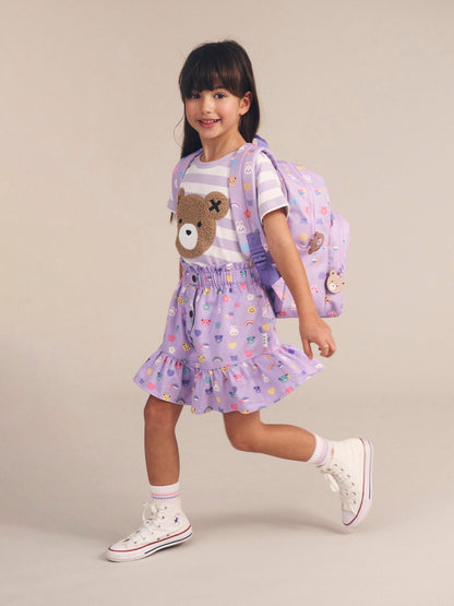 Huxbaby Hux Emoji Frill Skirt - Orchid