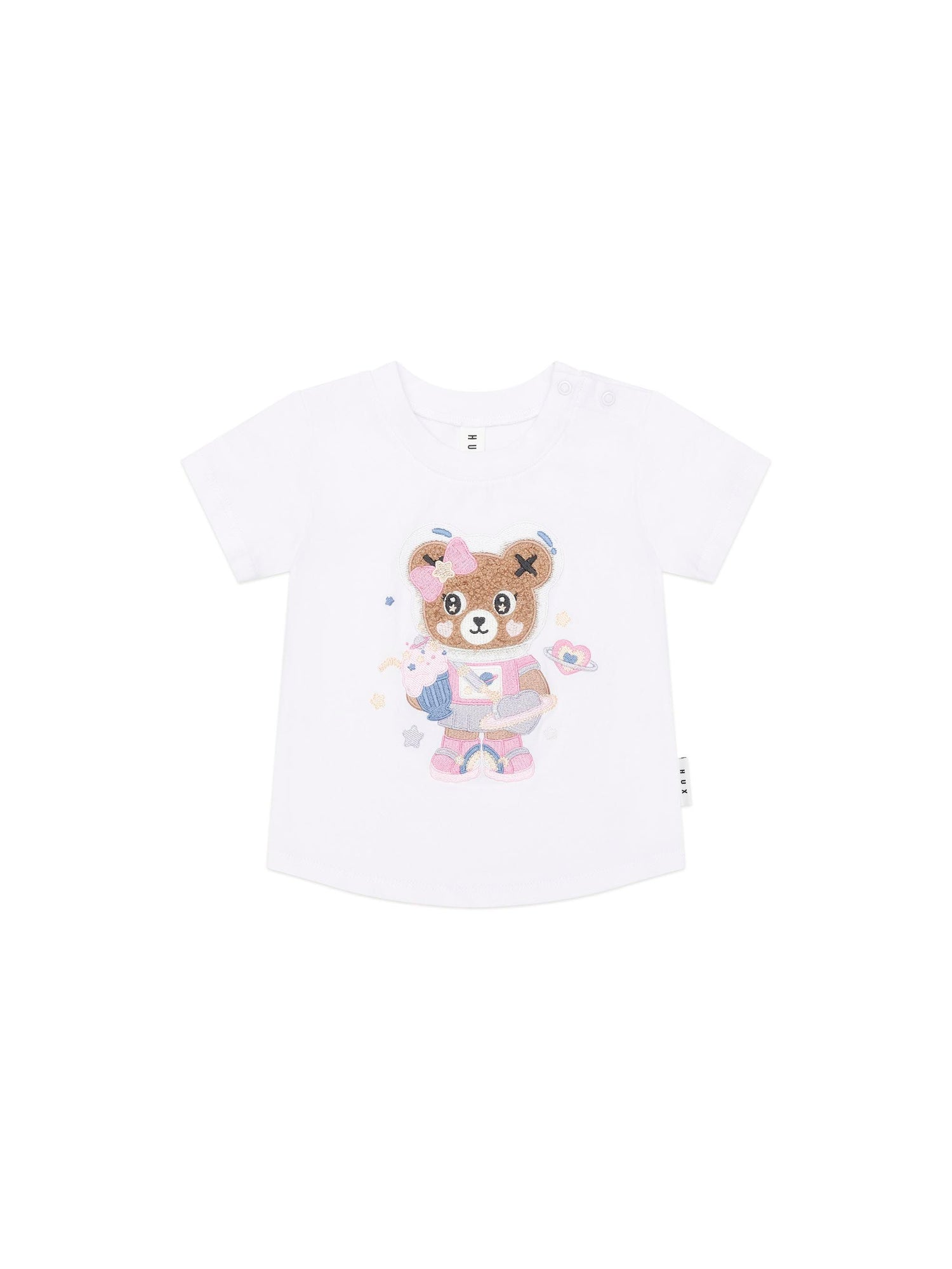 Huxbaby Cosmic Milkshake Astro Hux T-shirt - White
