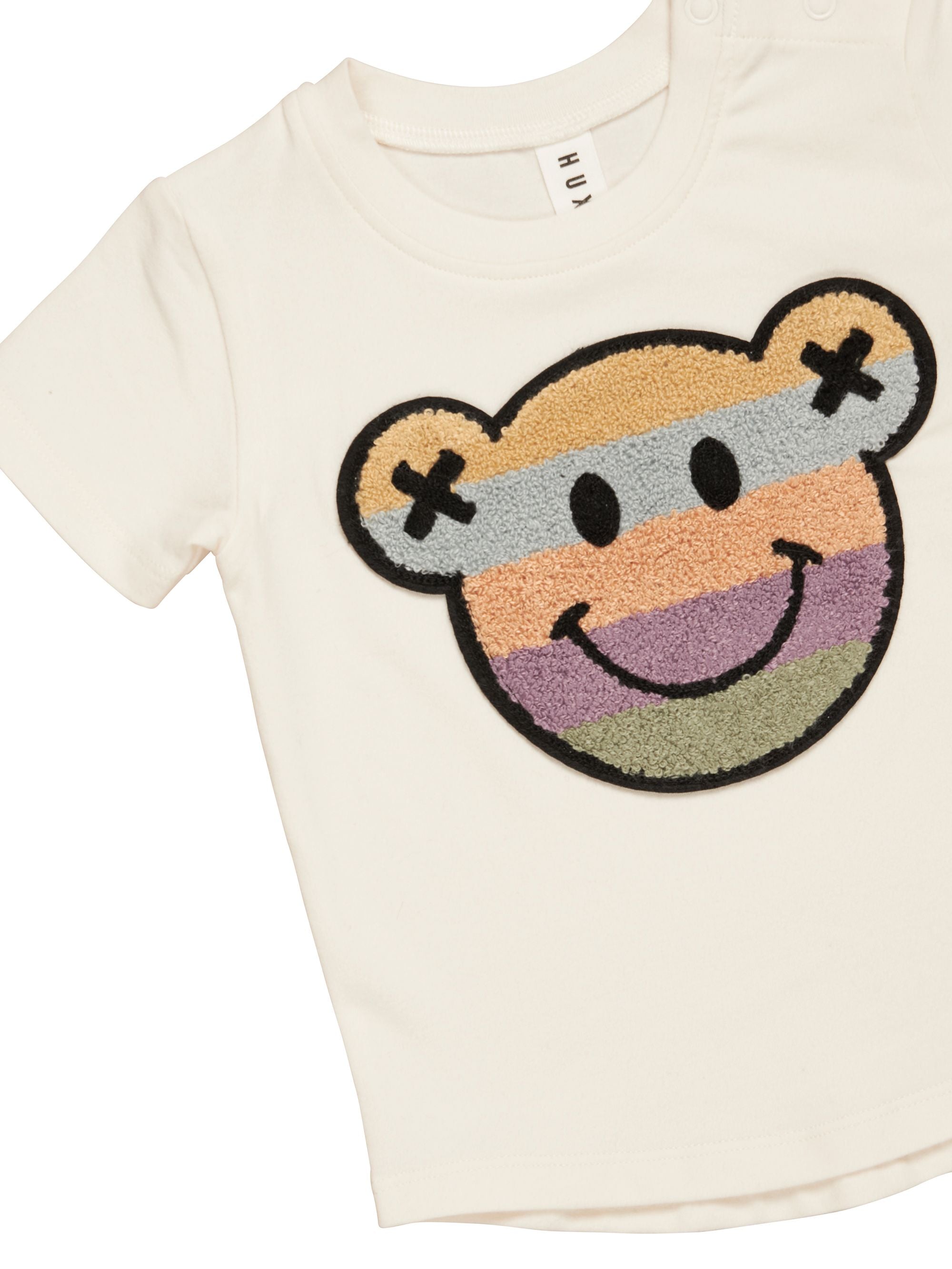 Huxbaby T-Shirt - Rainbow Smile Bear