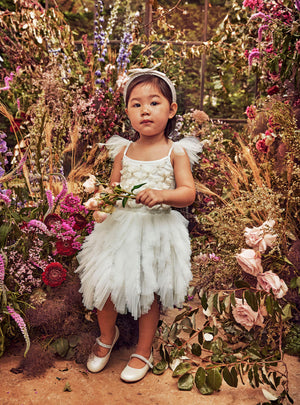 Tutu Du Monde Bebe Lotus Tutu Dress - Milk