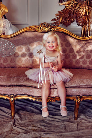 Tutu Du Monde Holiday Bebe Pixie Tutu Dress - Nougat Mix