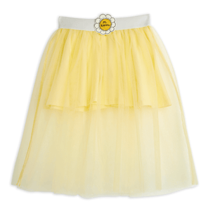 Mini Rodini Flower Tulle Skirt - Yellow