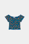 Bobo Choses All Over Oranges Smocked top