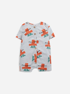 Bobo Choses I'm a Poet All Over Woven Playsuit
