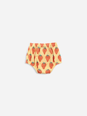 Bobo Choses Strawberry All Over Woven Bloomer