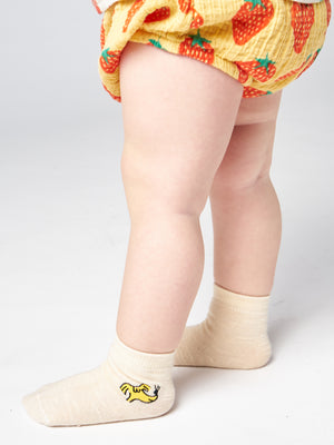 Bobo Choses Strawberry All Over Woven Bloomer