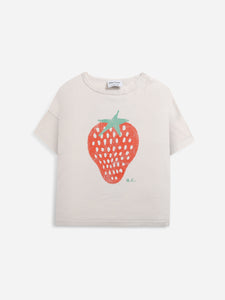 Bobo Choses Strawberry Short Sleeve Kid T-Shirt