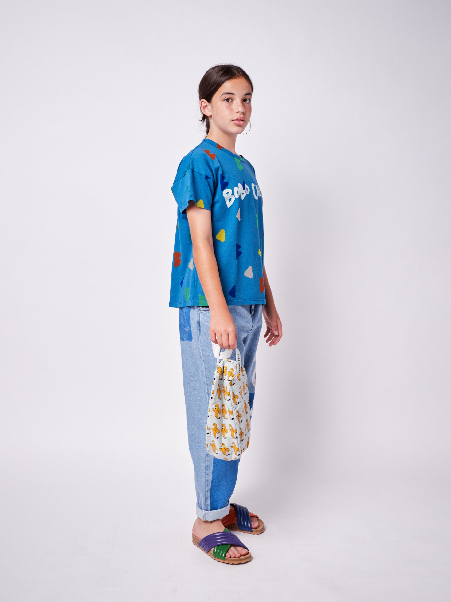 Bobo Choses B.C All Over Short Sleeve Kid T-Shirt