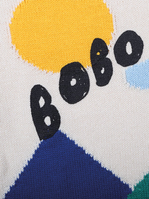 Bobo Choses Landscape Intarsia Jumper