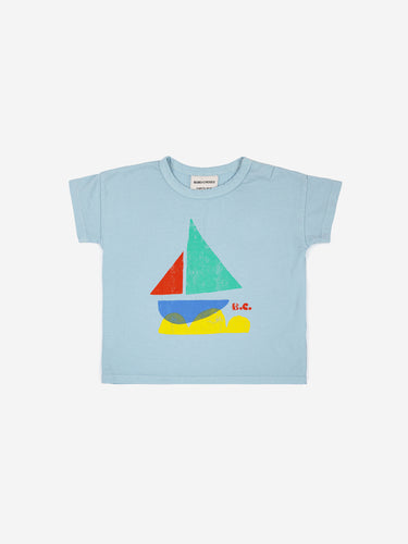 Bobo Choses Multicolor Sail Boat T-Shirt