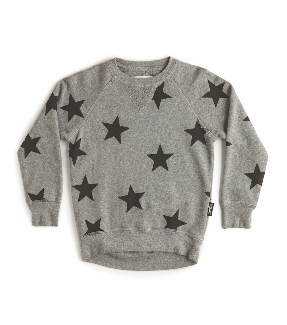 Nununu Star Sweatshirt - Dusty Heather Grey
