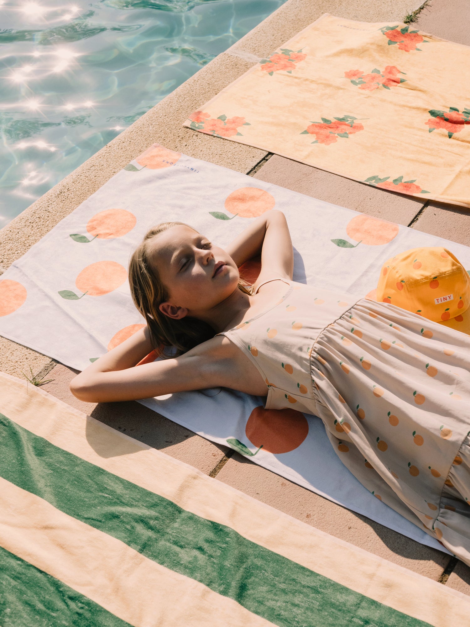 Tiny Cottons Oranges Strap Dress